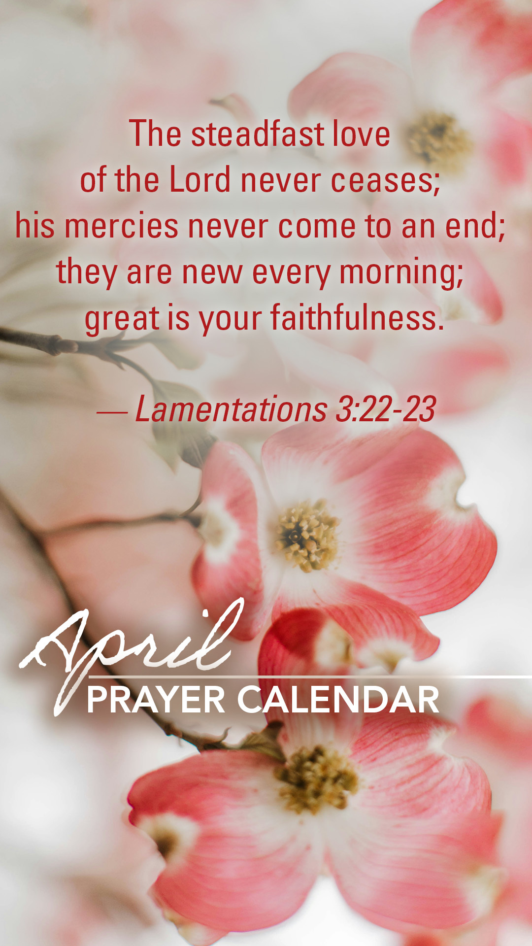 April 2024 Prayer and Praise Calendar Nurses Christian Fellowship